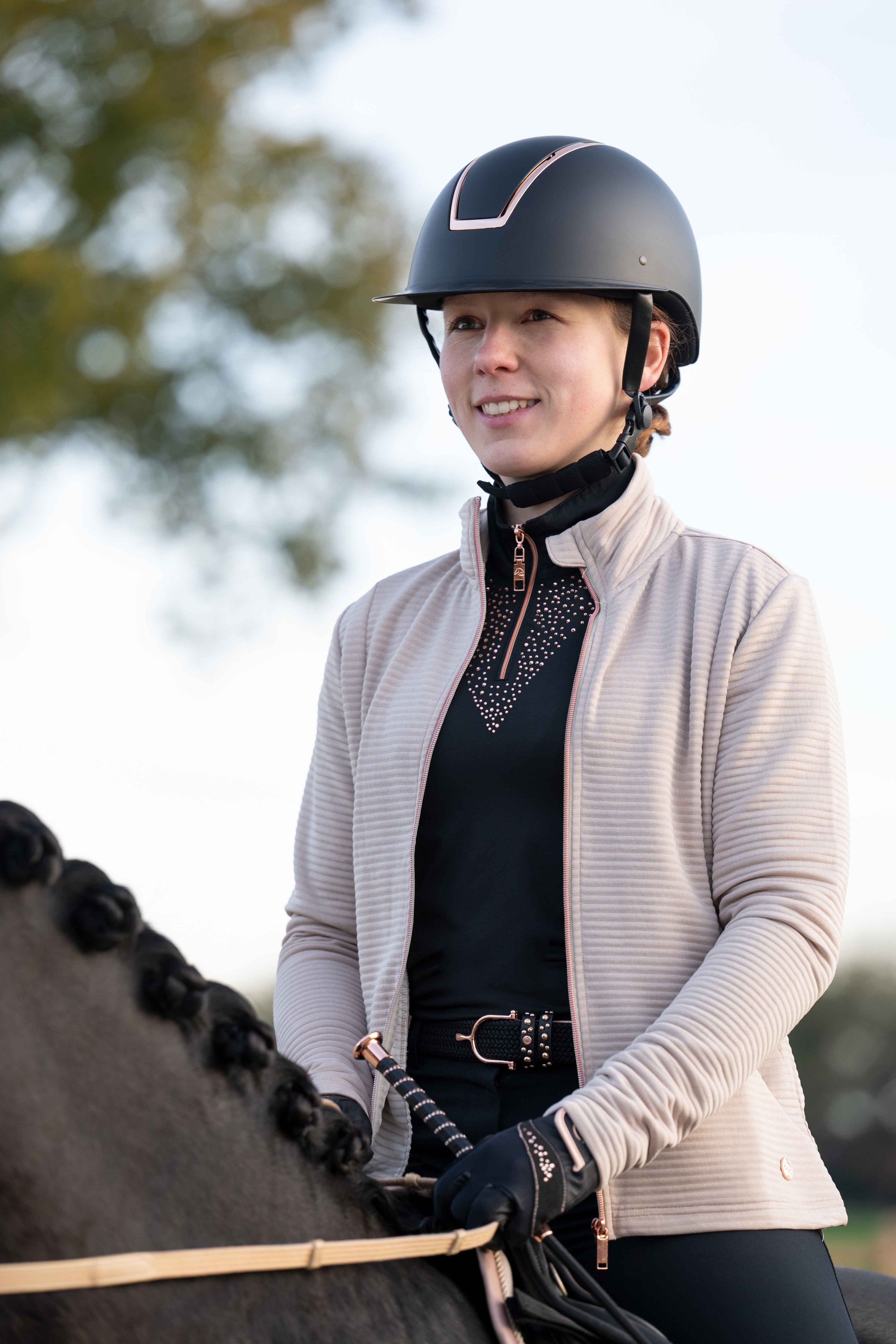 Functional shirt -Rosegold Glamour- Style 9100 black / XXL