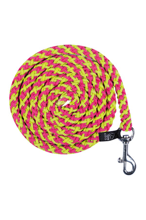 Lead rope -Hobby Horsing- 1146 pink/yellow / pcs.