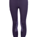 Riding leggings Lola silicone knee patch 3300 dark lilac / EU98/104/age 2-4