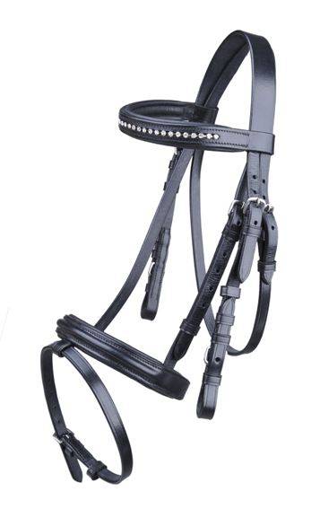 Bridle Mini Shetty 9100 black / Minature shetland