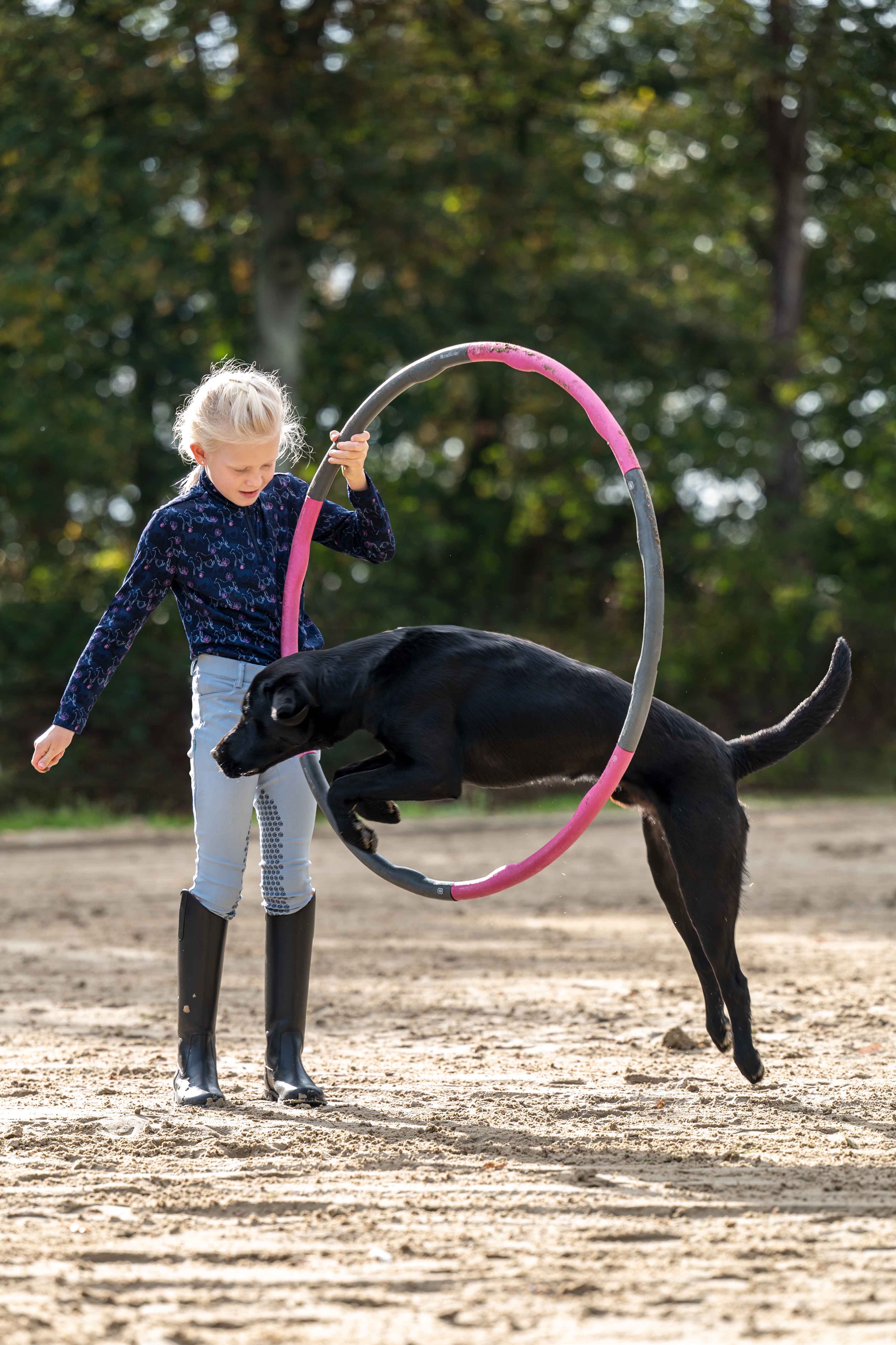Functional shirt Bria long sleeve 6900 deep blue / EU134/age 7-8