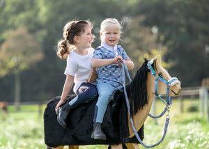 Polo shirt Bria 6000 smokey blue / EU140/age 8-9