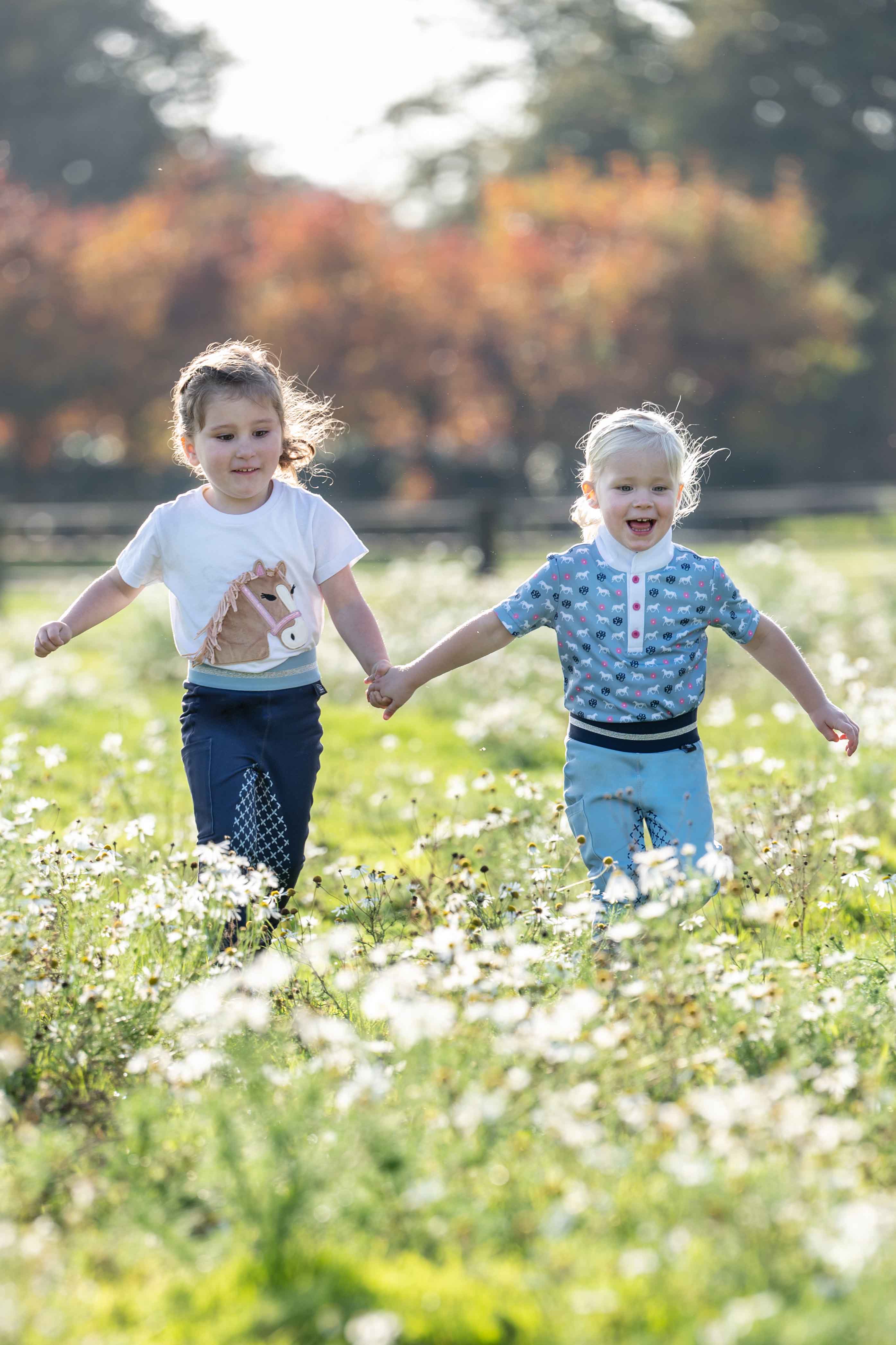 Polo shirt Bria 6000 smokey blue / EU140/age 8-9