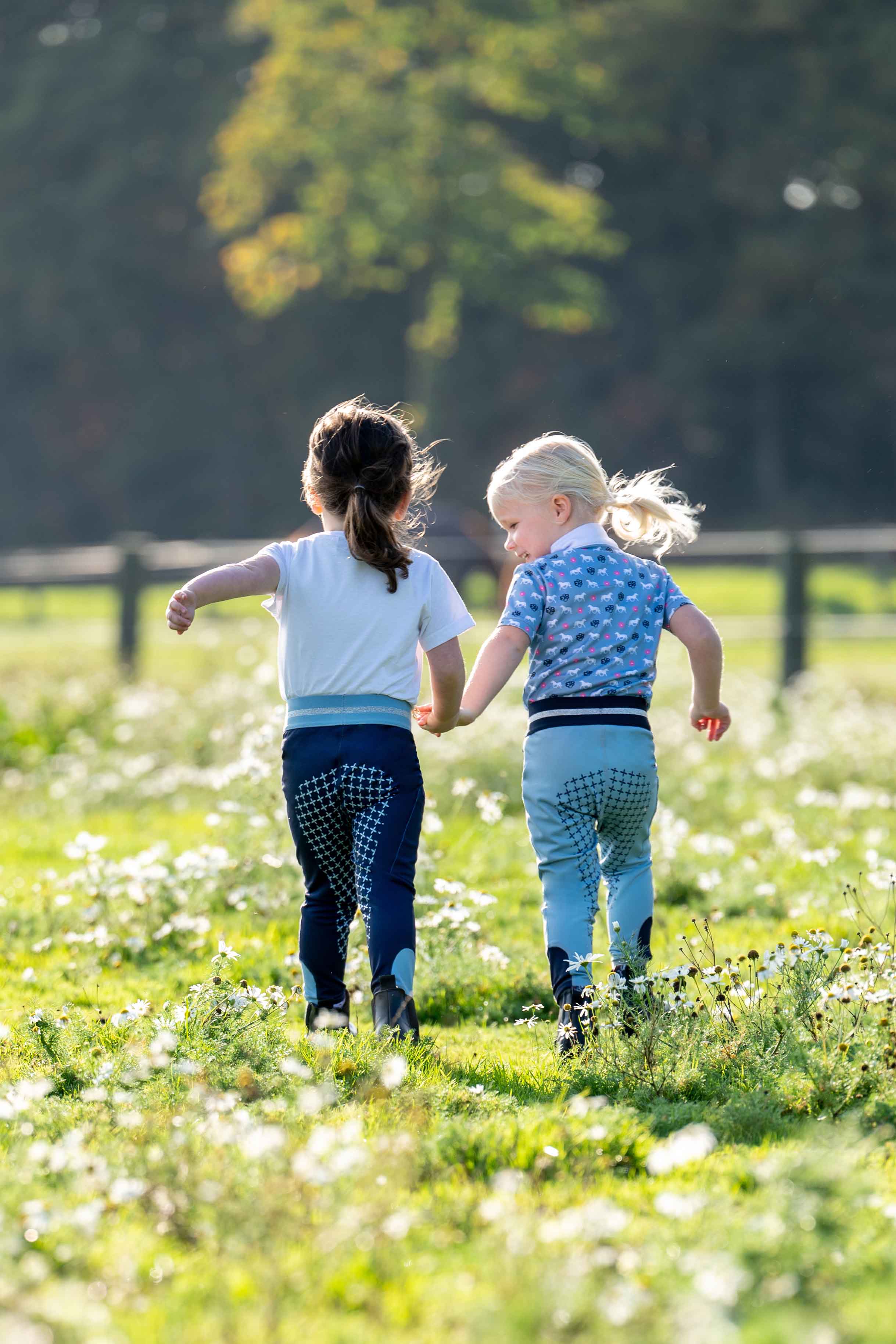 Polo shirt Bria 6000 smokey blue / EU140/age 8-9
