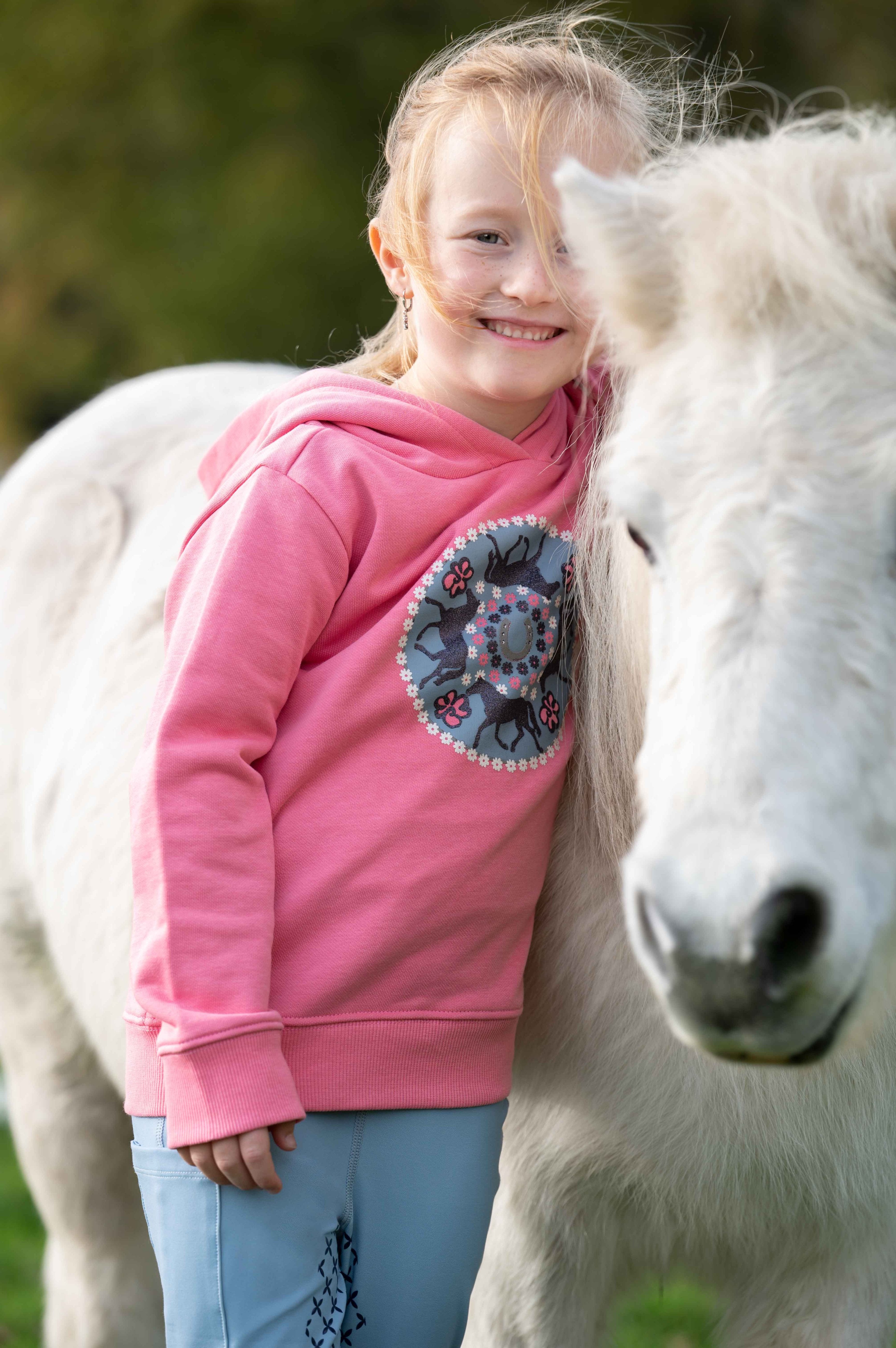 Hoody Bria 3900 pink / EU98-104/age 2-4