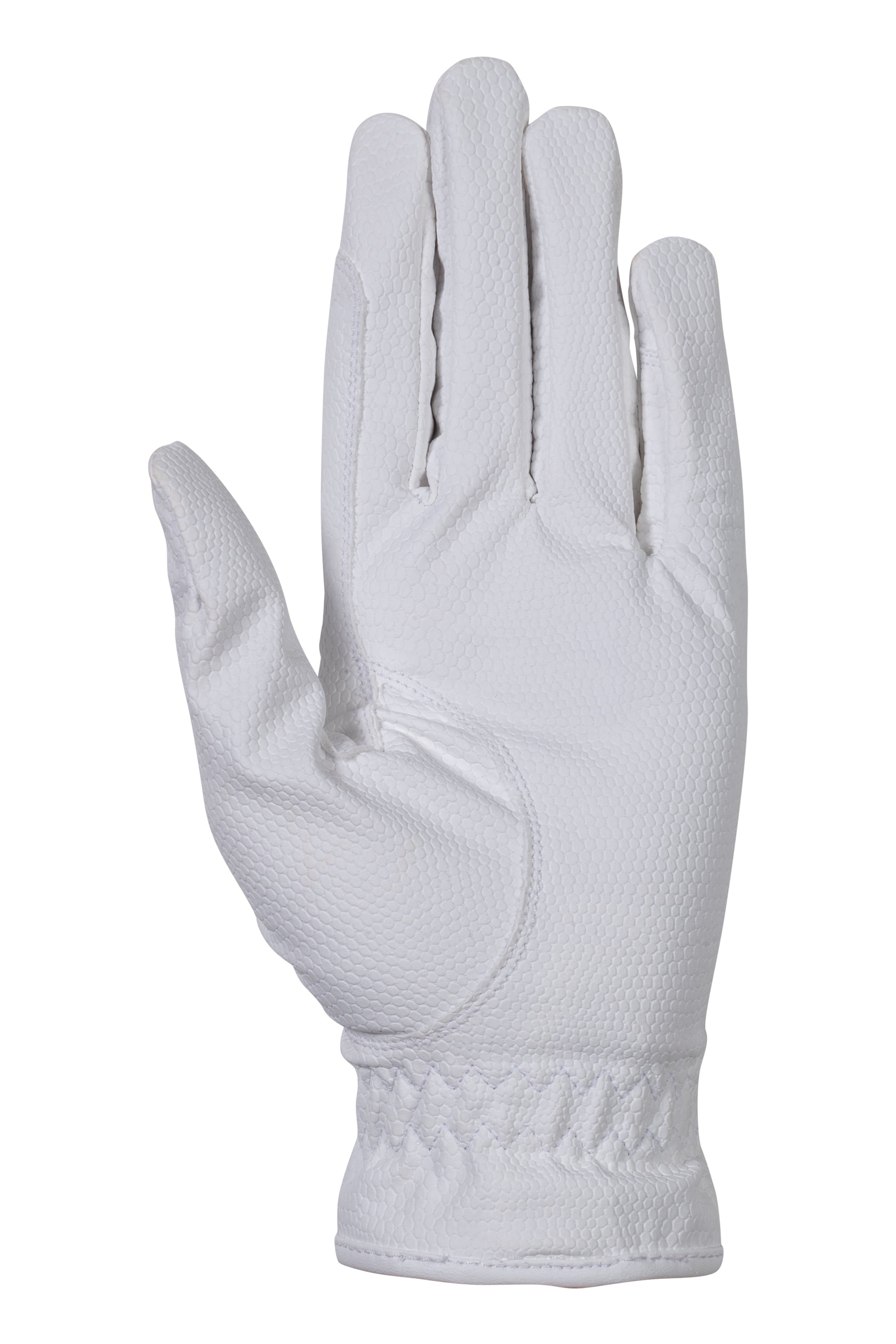 Riding gloves Competition 1238 white/rose / L