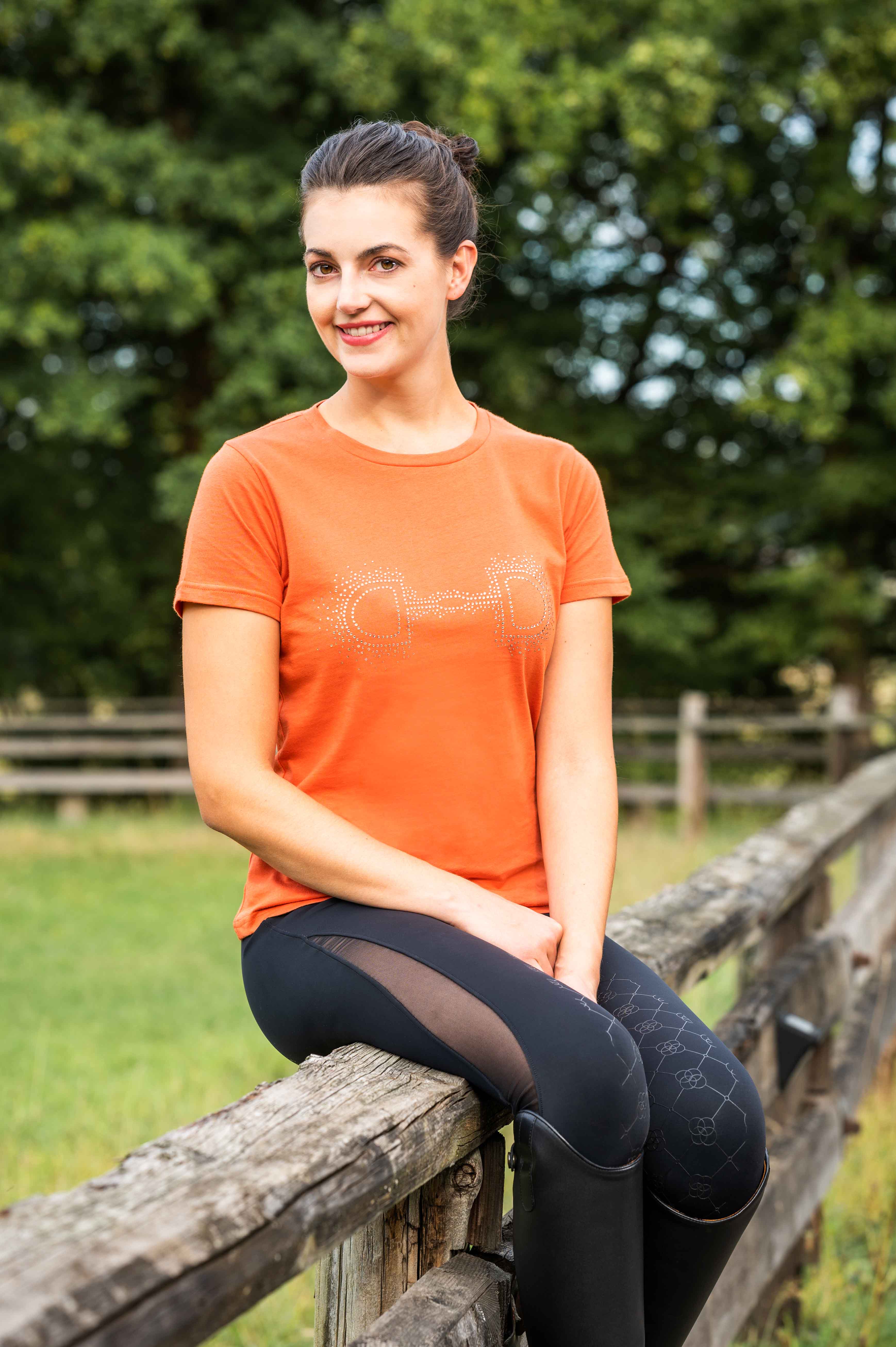 Tshirt Edinburgh Bit 1000 brandy / L