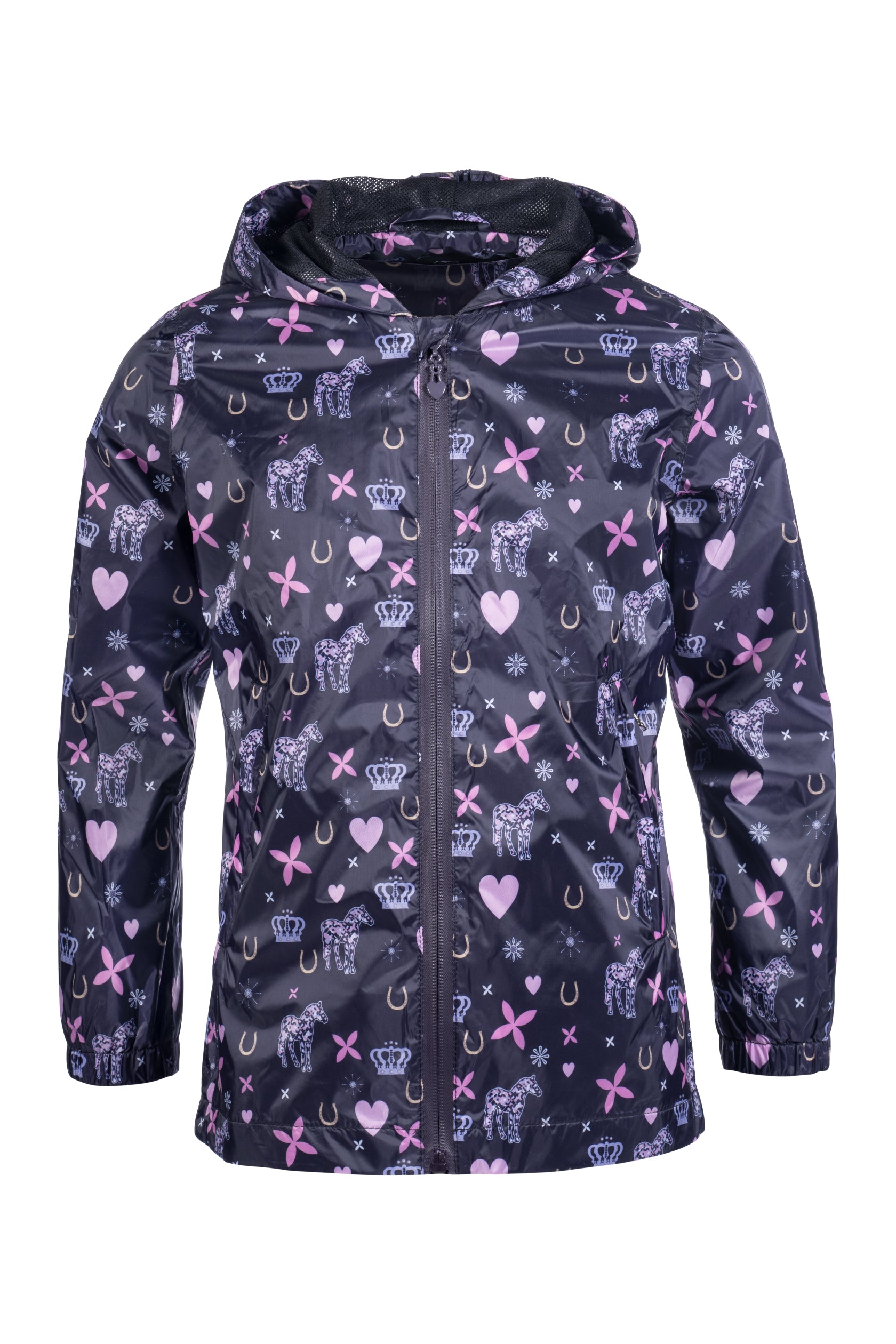 Rain jacket Lola 3300 dark lilac / EU98-104/age 2-4