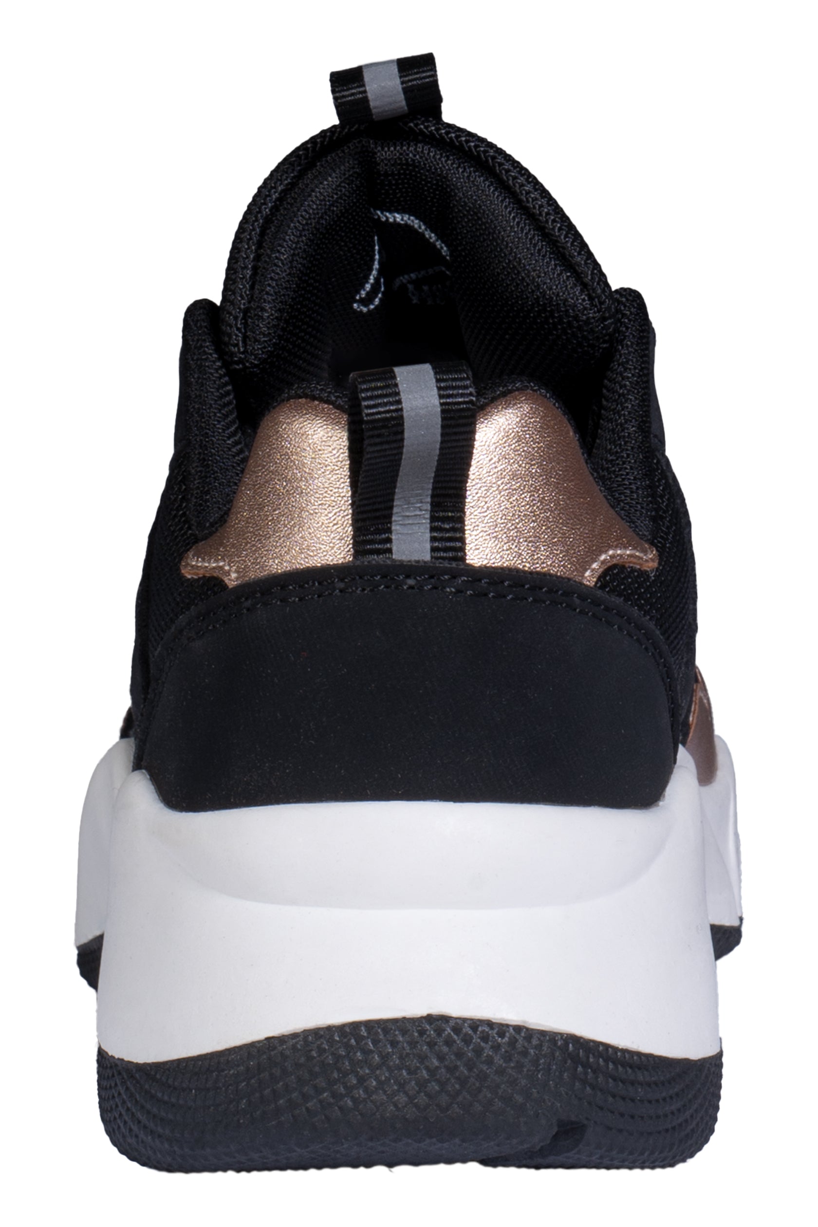 Sneaker -Rosegold Glamour- Style 9100 black / 42