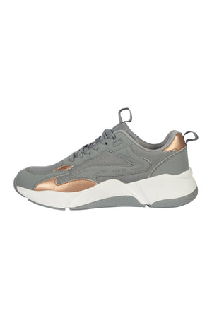 Sneaker -Rosegold Glamour- Style 9500 grey / 42