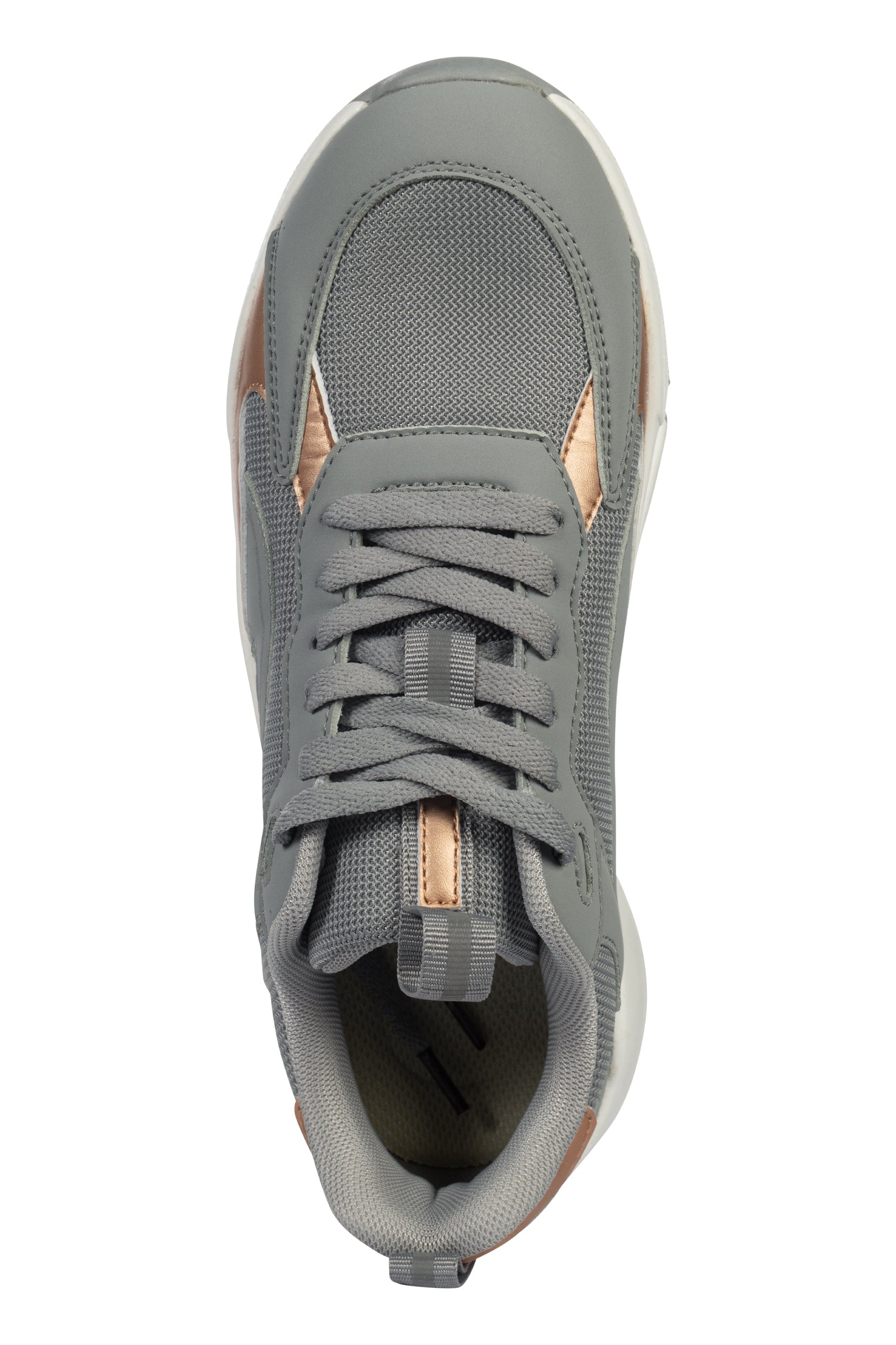 Sneaker -Rosegold Glamour- Style 9500 grey / 42