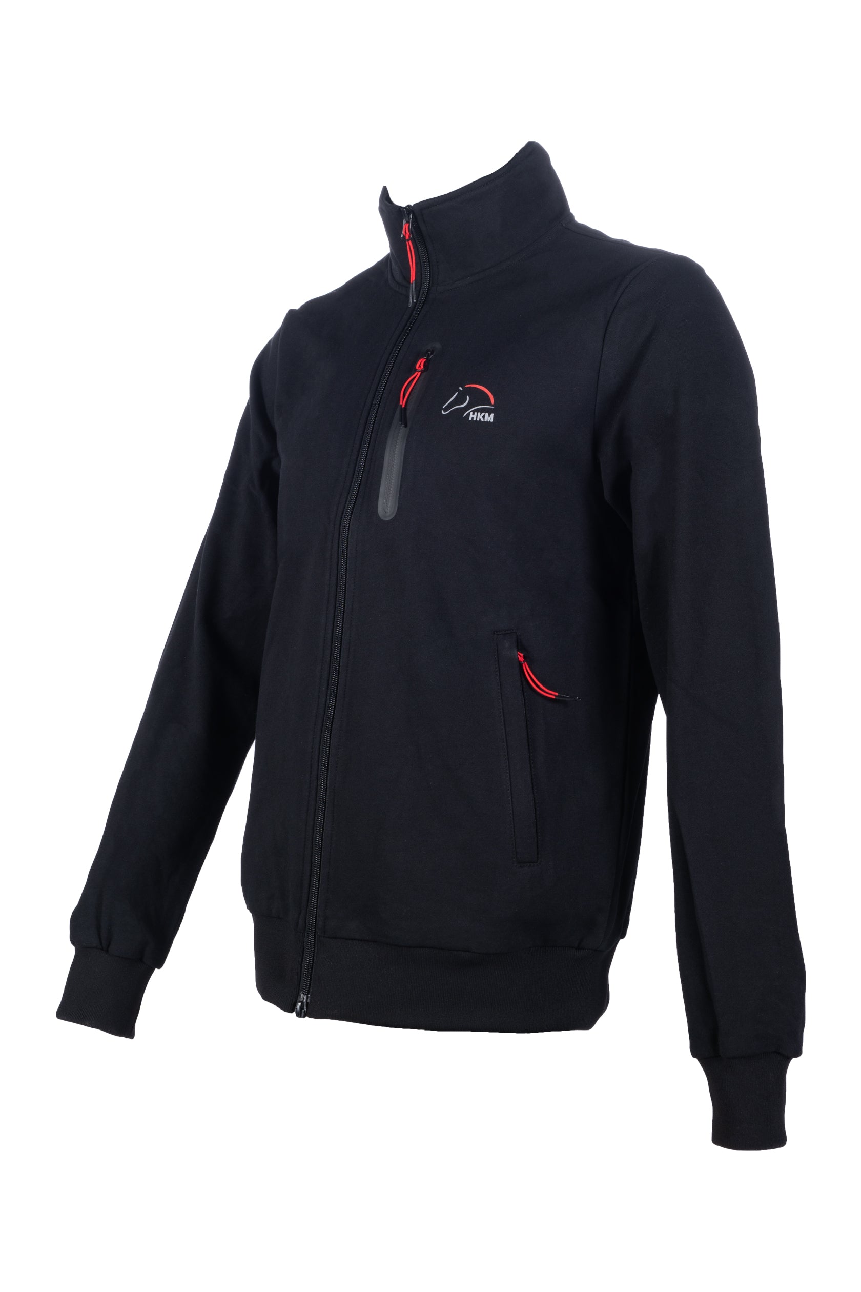 Sweat jacket Team HKM Men 9100 black / L