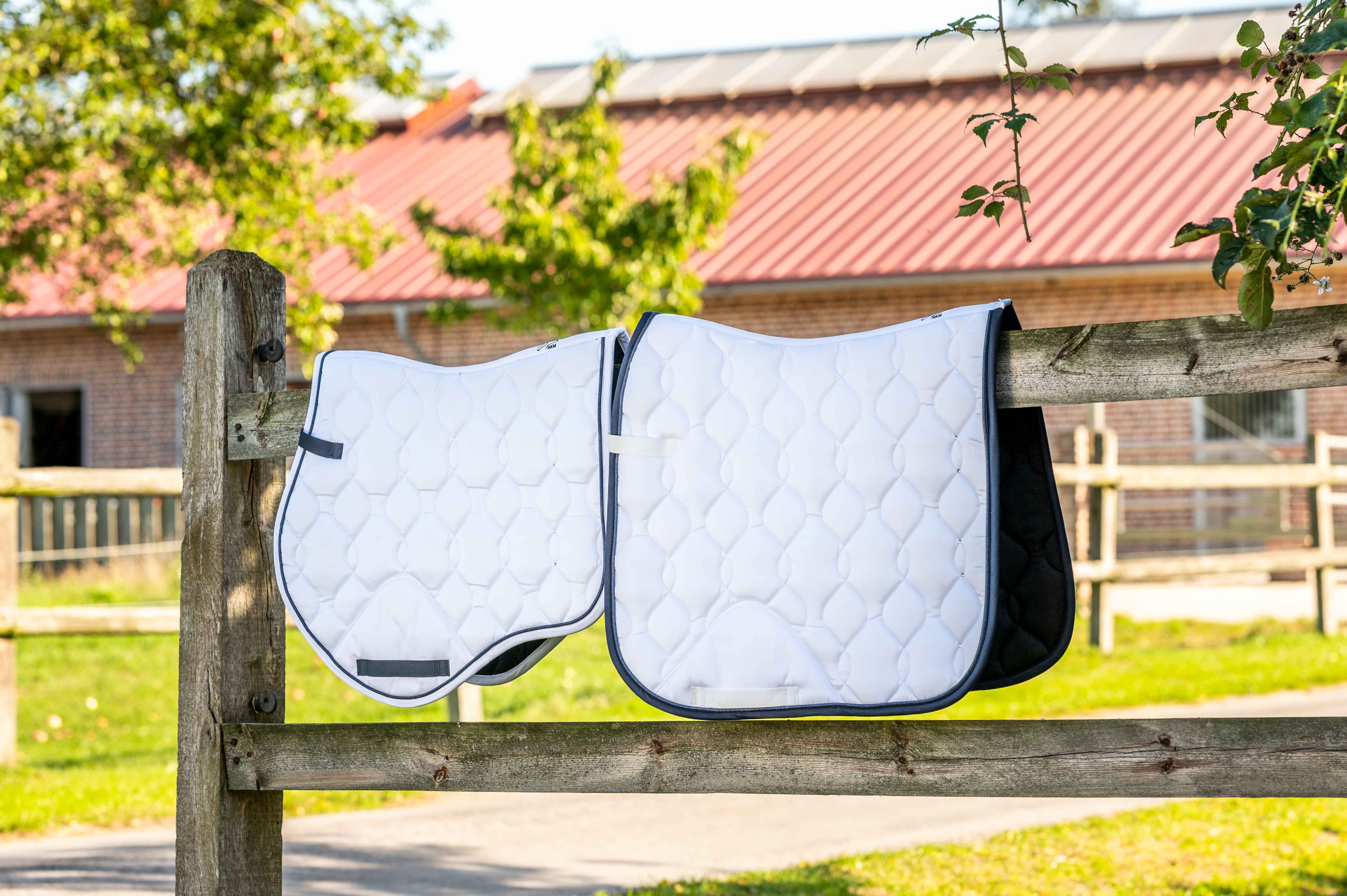 Saddle cloth Jumping Competition 1200 white / General purpose