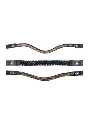 Browbands -Hobby Horsing- set of 3 8398 varicoloured / pcs.