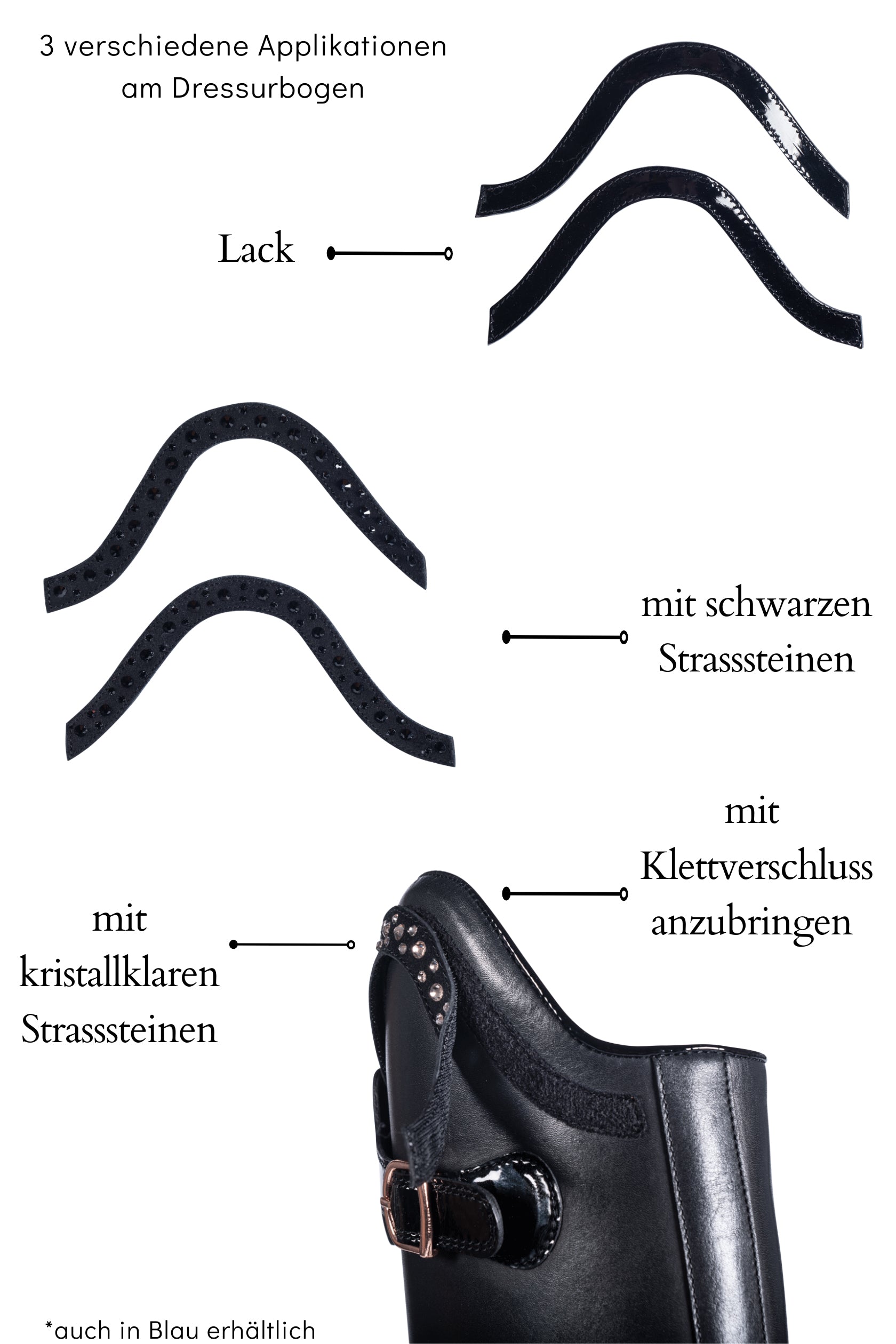 Riding boots -Trinity- long/narrow width 9100 black / 44