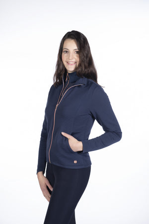 Sweat jacket -Yvonne- 6900 deep blue / XXL