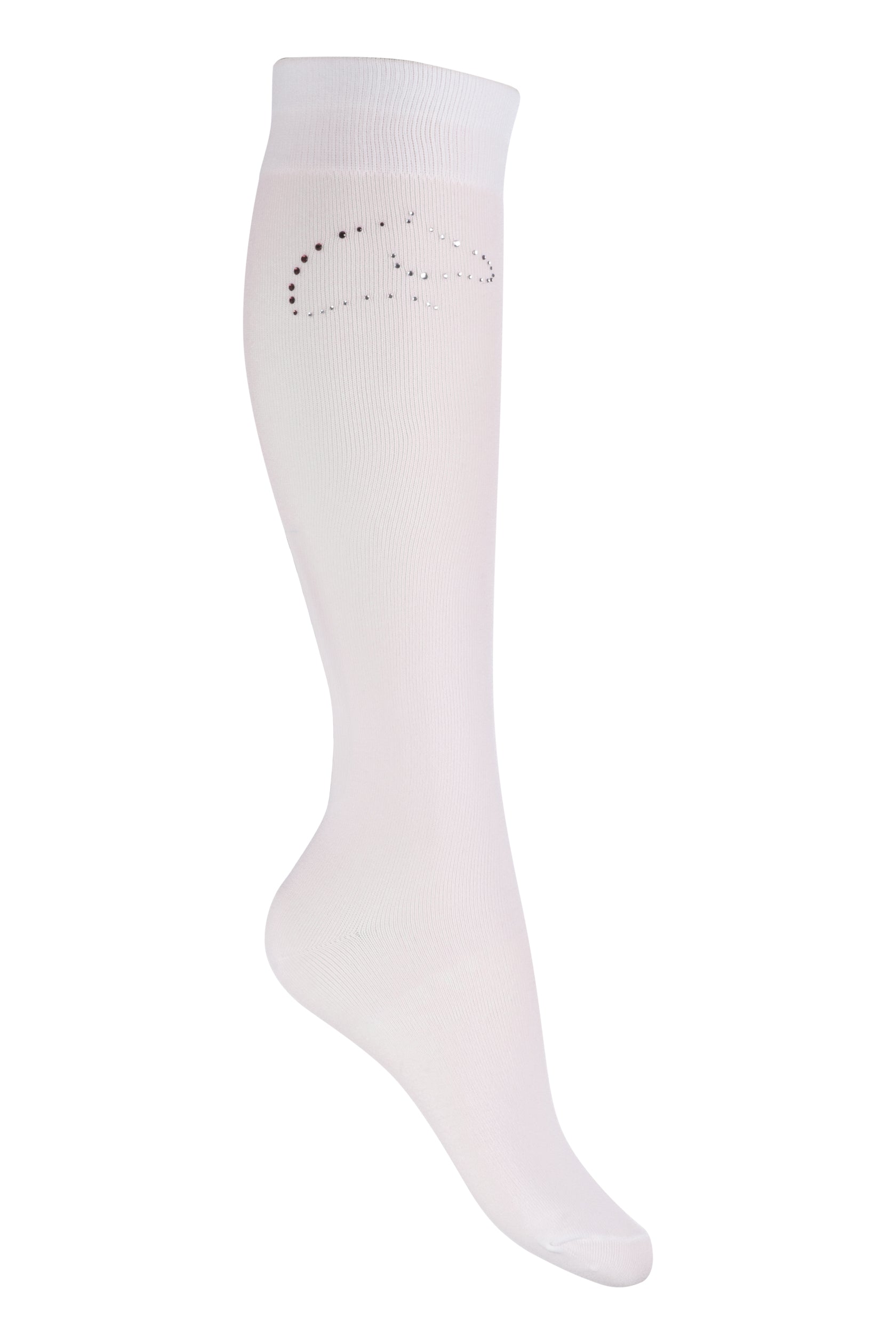 Riding socks Team HKM 1200 white / 35-38