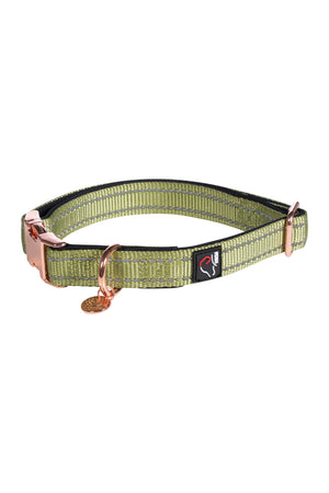 Dog collar Ida nylon 5100 pistachio / XS/S
