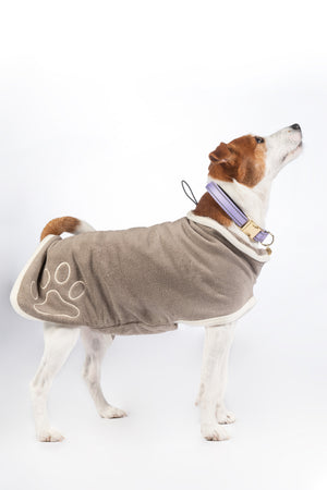Dog bathrobe -Coco- 2900 taupe / M