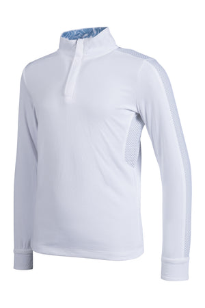 Shirt Hunter Kids long sleeve 1200 white / EU128/age 6-7