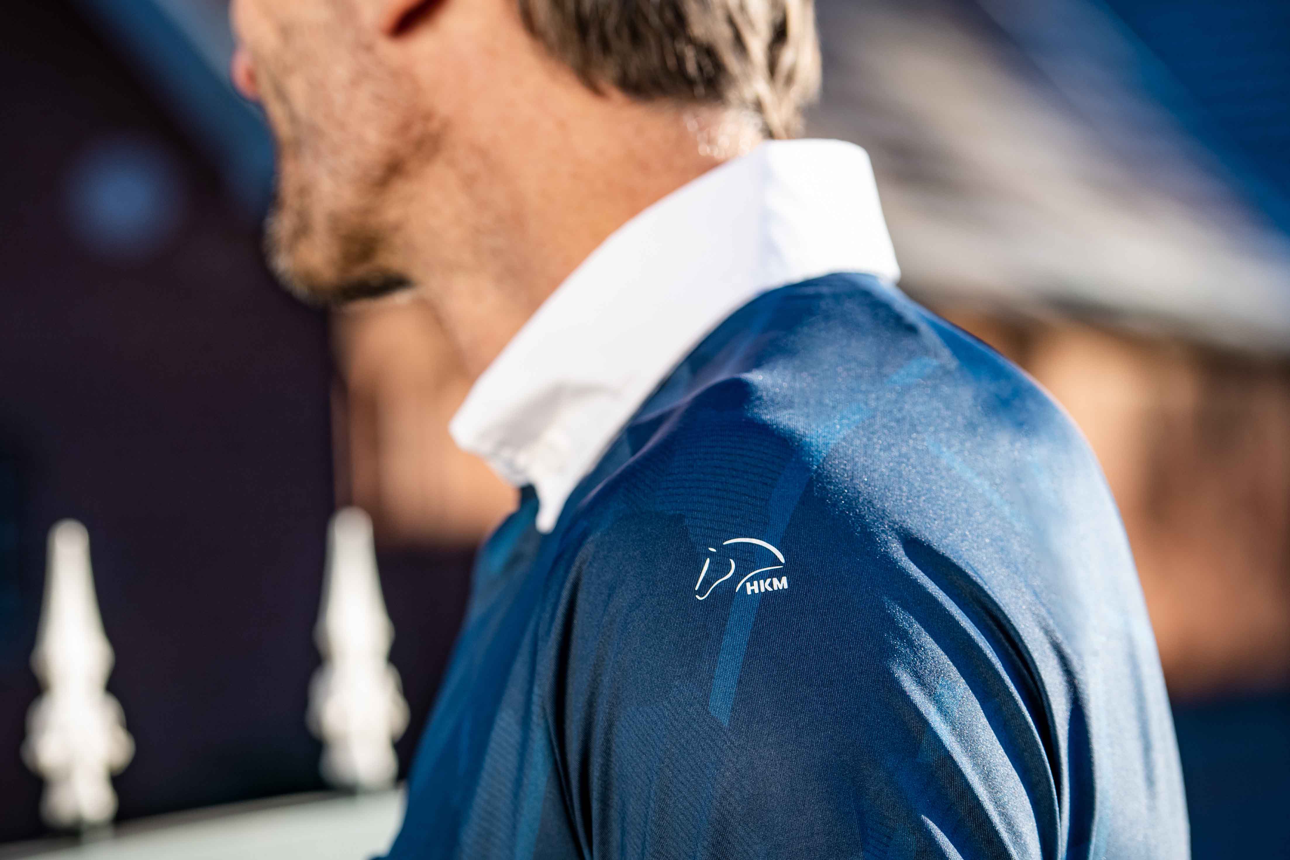 Men's competition shirt -Dylan- 6900 deep blue / XXL