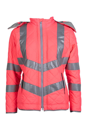 Ladies jacket -Reflective- 8045 neon pink / XXL