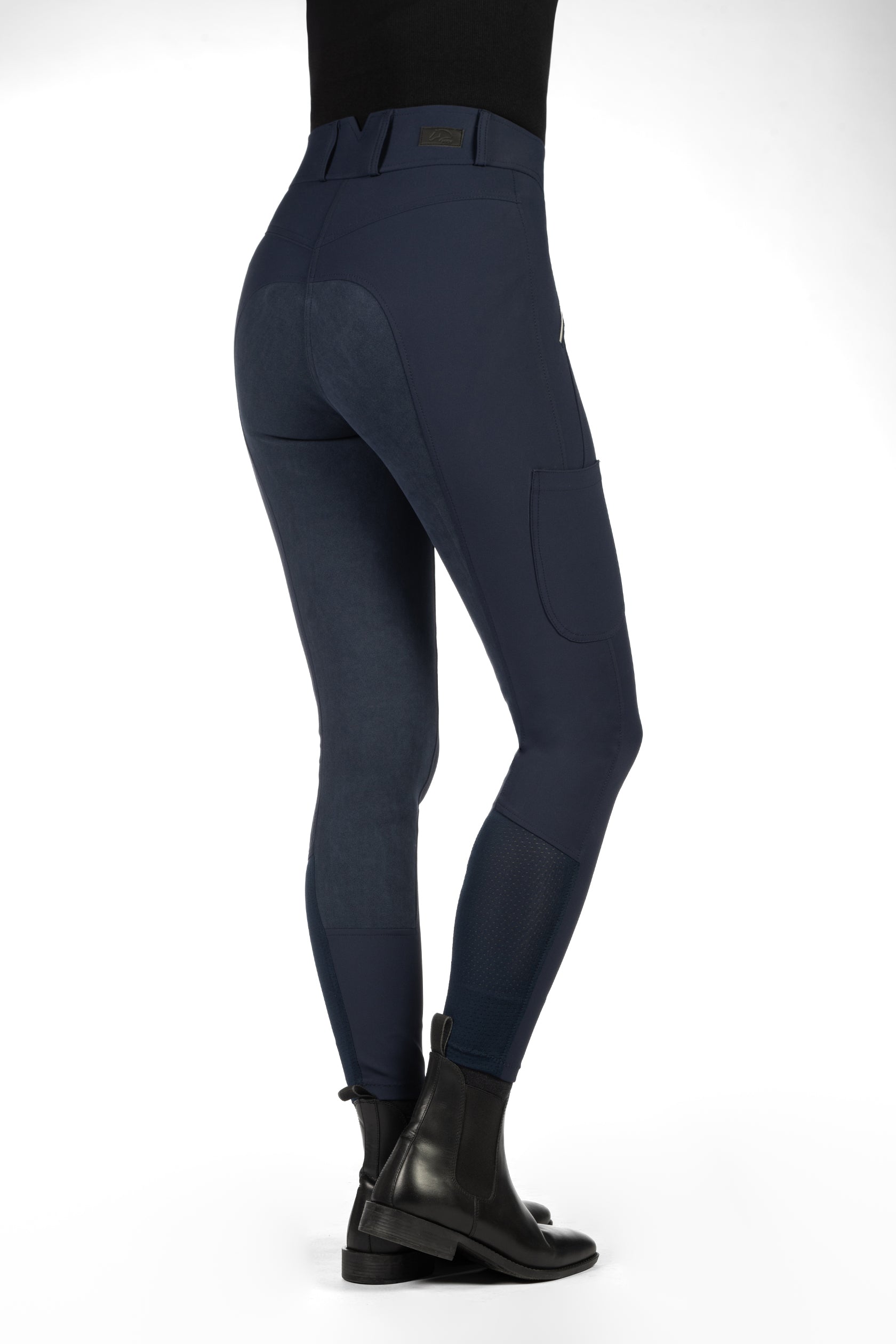 Riding breeches -Lia High Waist- Alos full seat 6900 deep blue / EU32/UK22/US20