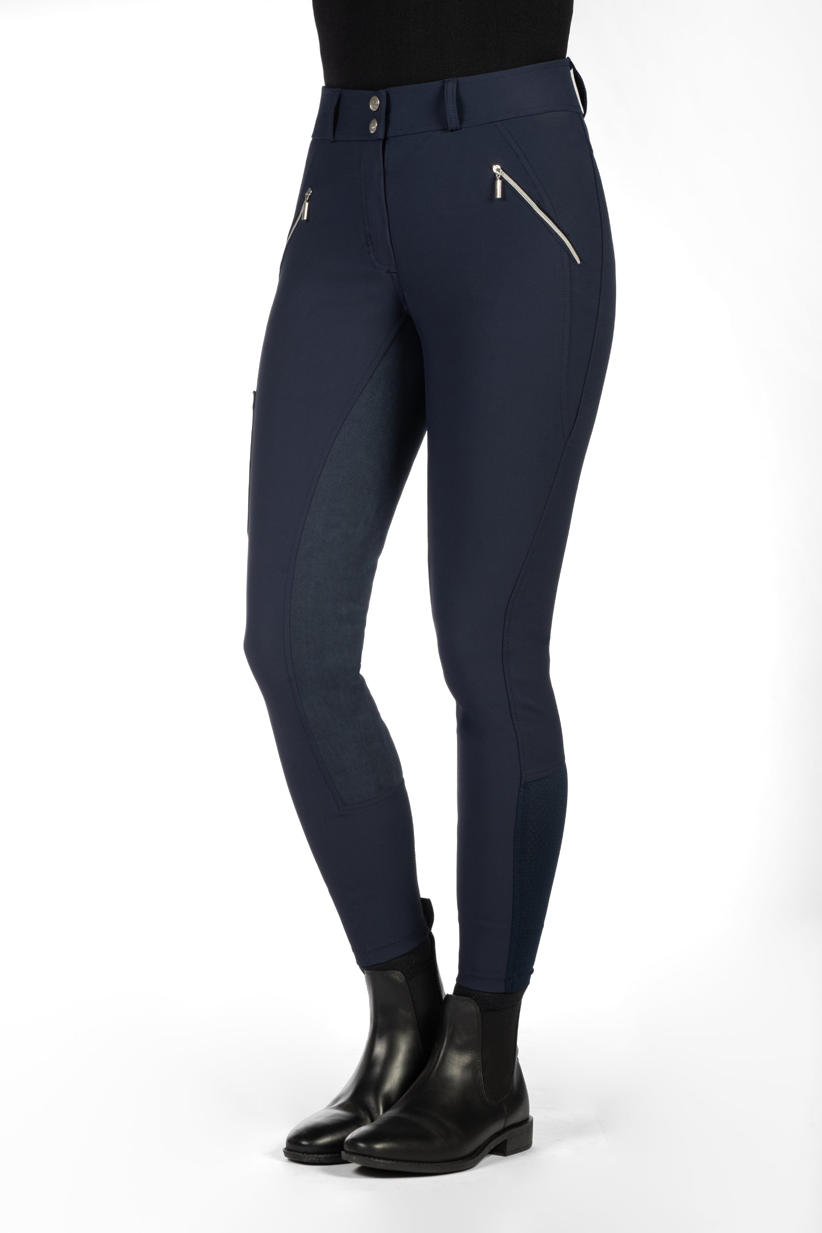 Riding breeches -Lia High Waist- Alos full seat 6900 deep blue / EU32/UK22/US20
