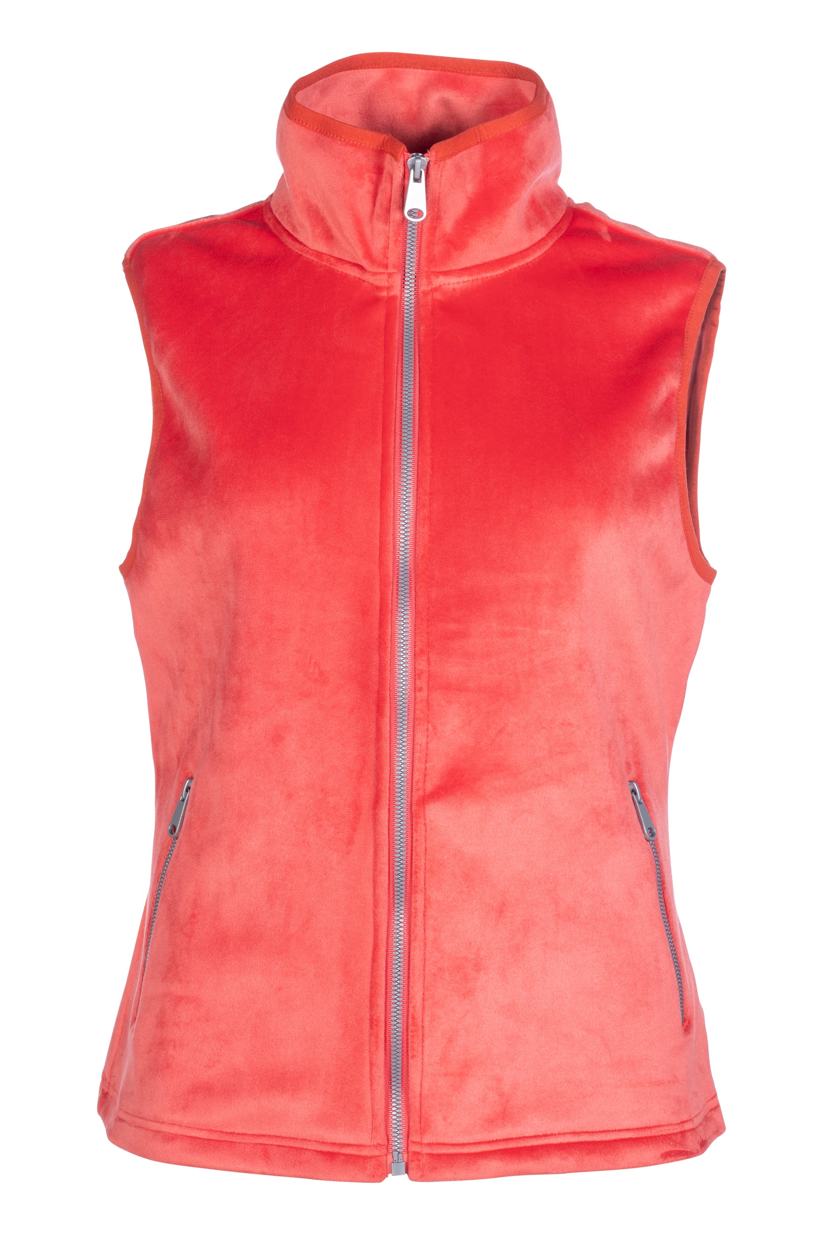 Plush vest Leana 3020 rust coloured / L