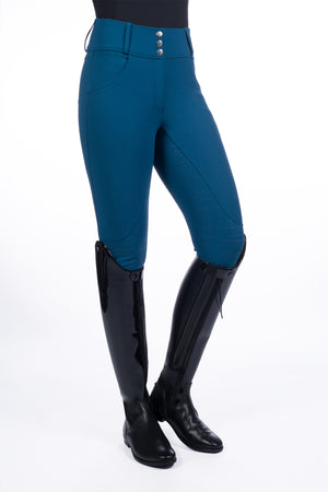 Riding breeches -Port Royal- silicone full seat 6900 deep blue / EU44/UK34/US32
