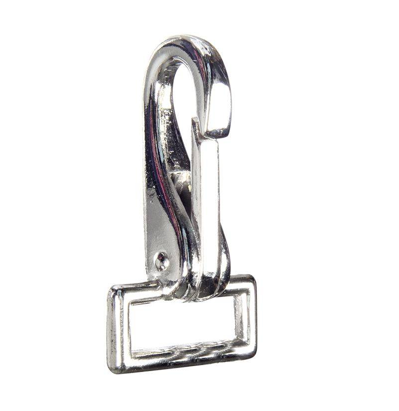 Carabiner set of 2 pieces 7100 silver / pcs.