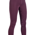 Riding breeches Alva silicone full seat 3300 dark lilac / EU122-128/age 6-7