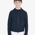 Kids' slim fit softshell jacket in technical fabric