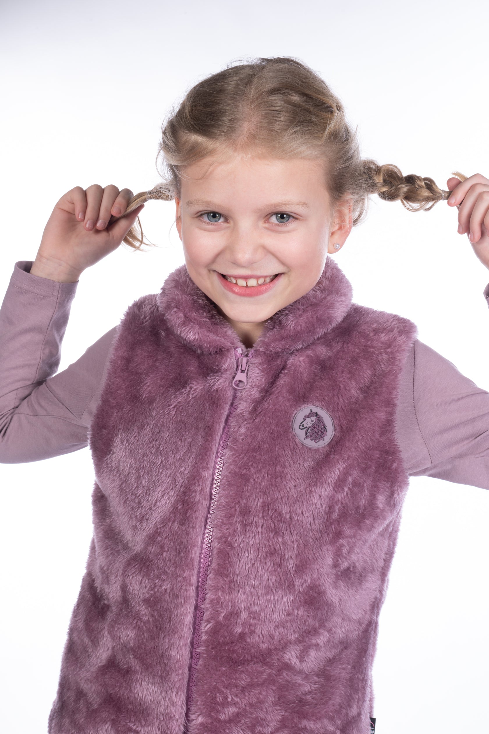 Teddy vest Alva 3500 lilac / EU98-104/age 2-4