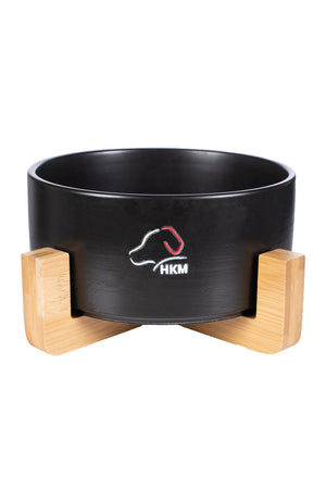 Dog bowl -Buddy- porcelain 9100 black / S