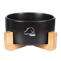 Dog bowl Buddy porcelain 9100 black / L