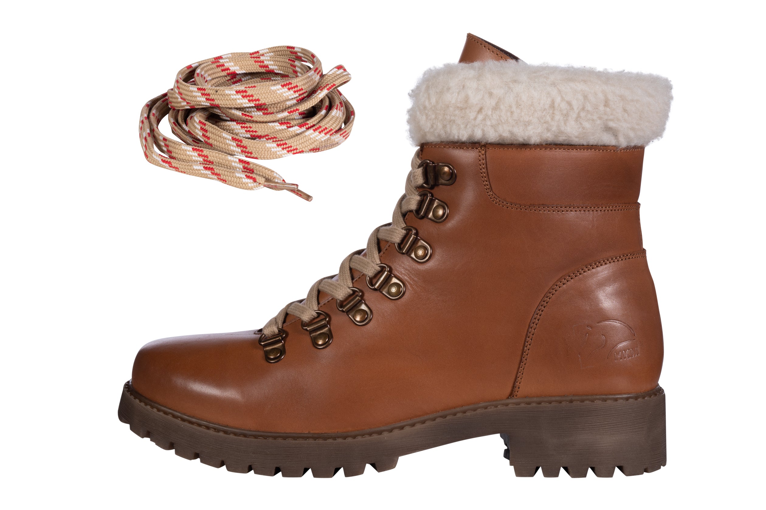 Laced boots Walker 1000 brandy / 37