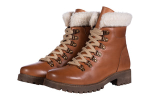 Laced boots Walker 1000 brandy / 37