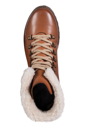 Laced boots Walker 1000 brandy / 37