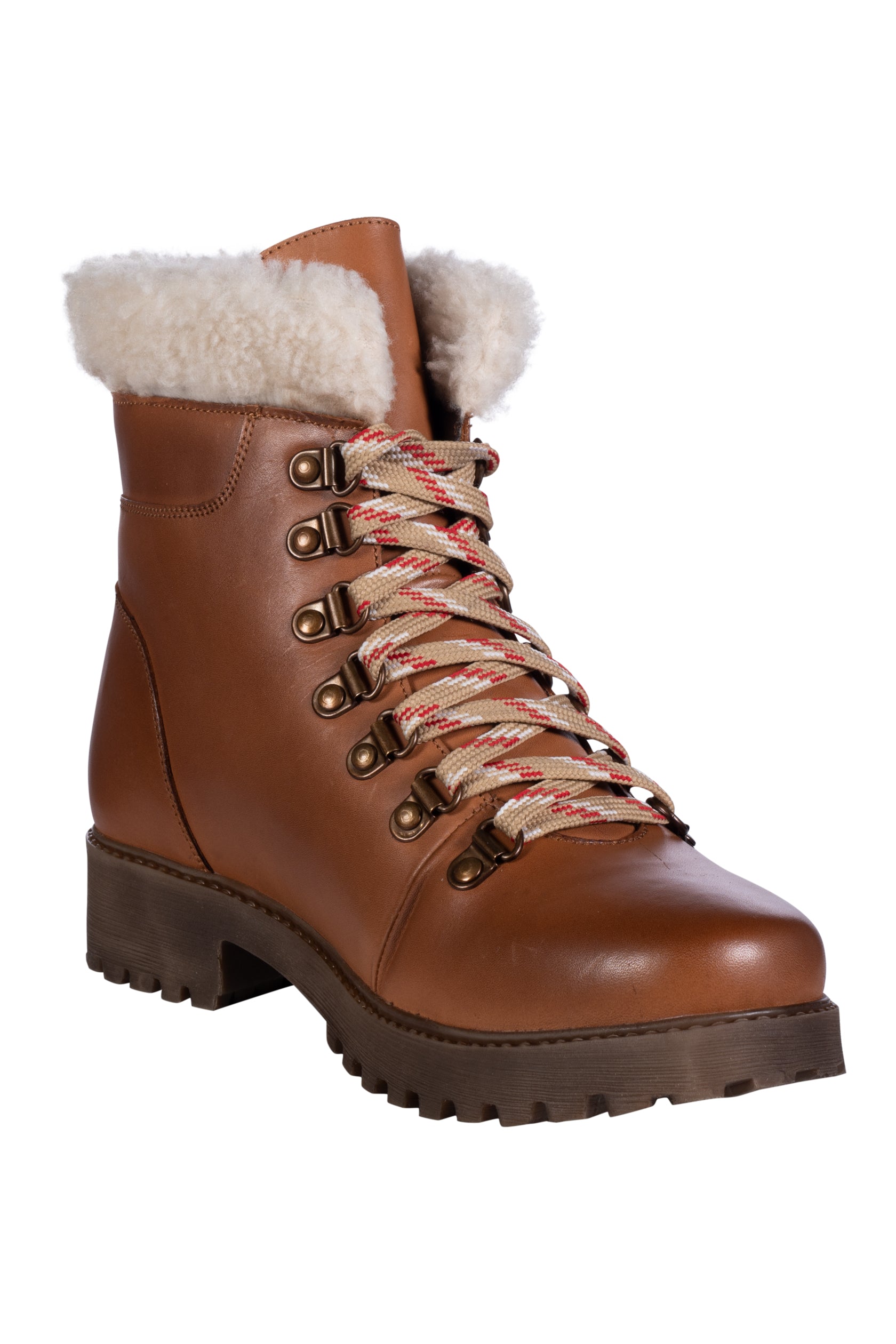 Laced boots Walker 1000 brandy / 37
