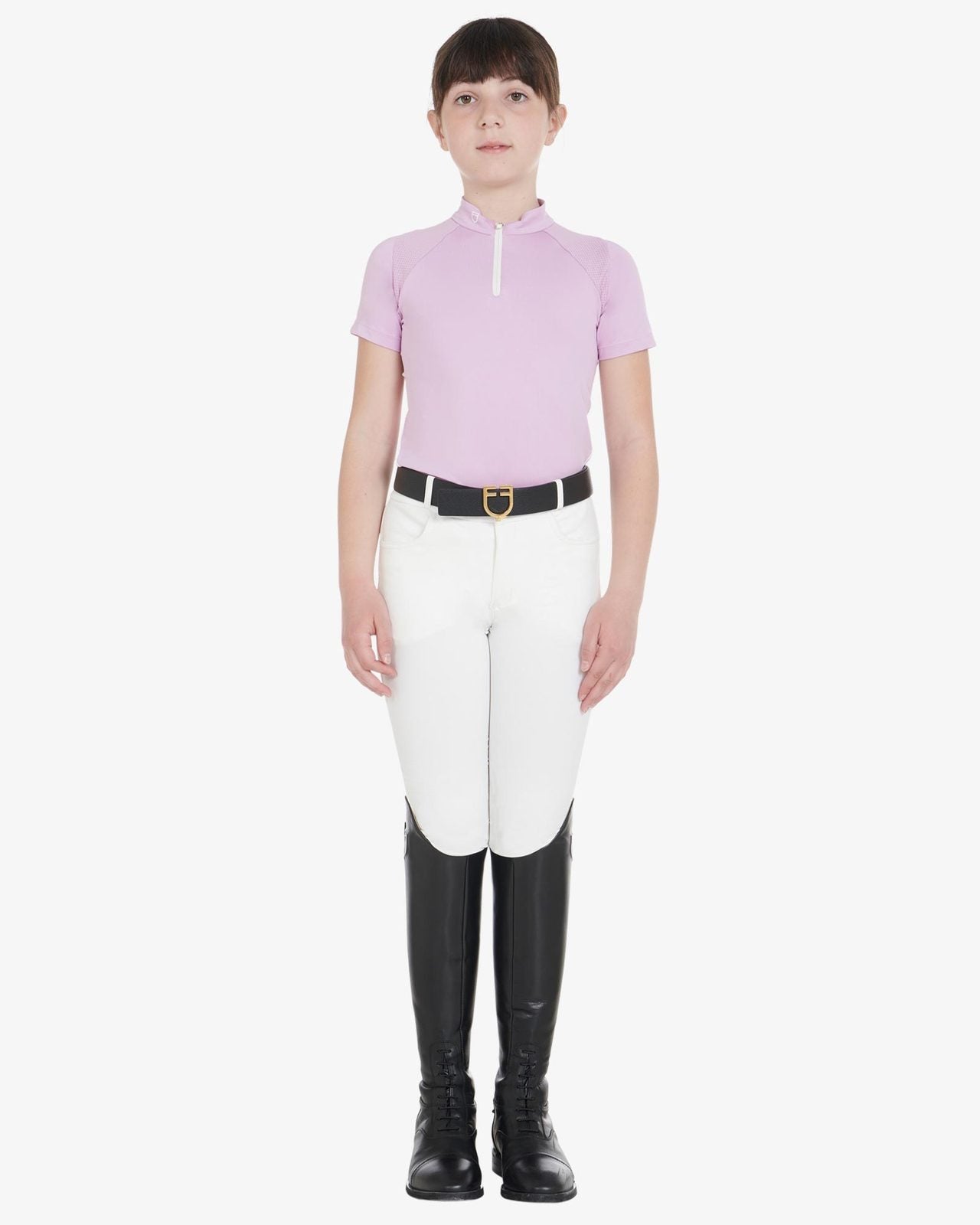 Kids' unisex breeches in technical fabric
