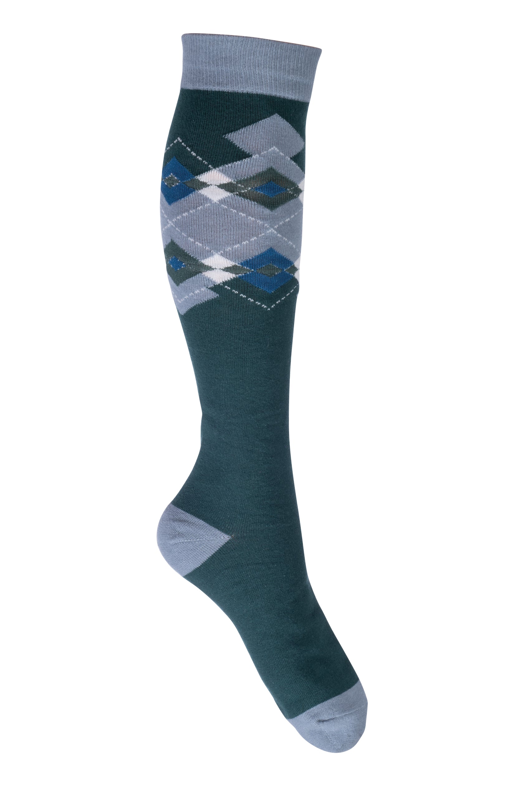 Riding socks Sydney 5065 petrol/ice blue / 35-38