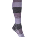 Riding socks Prague 2135 brown/lilac / 35-38