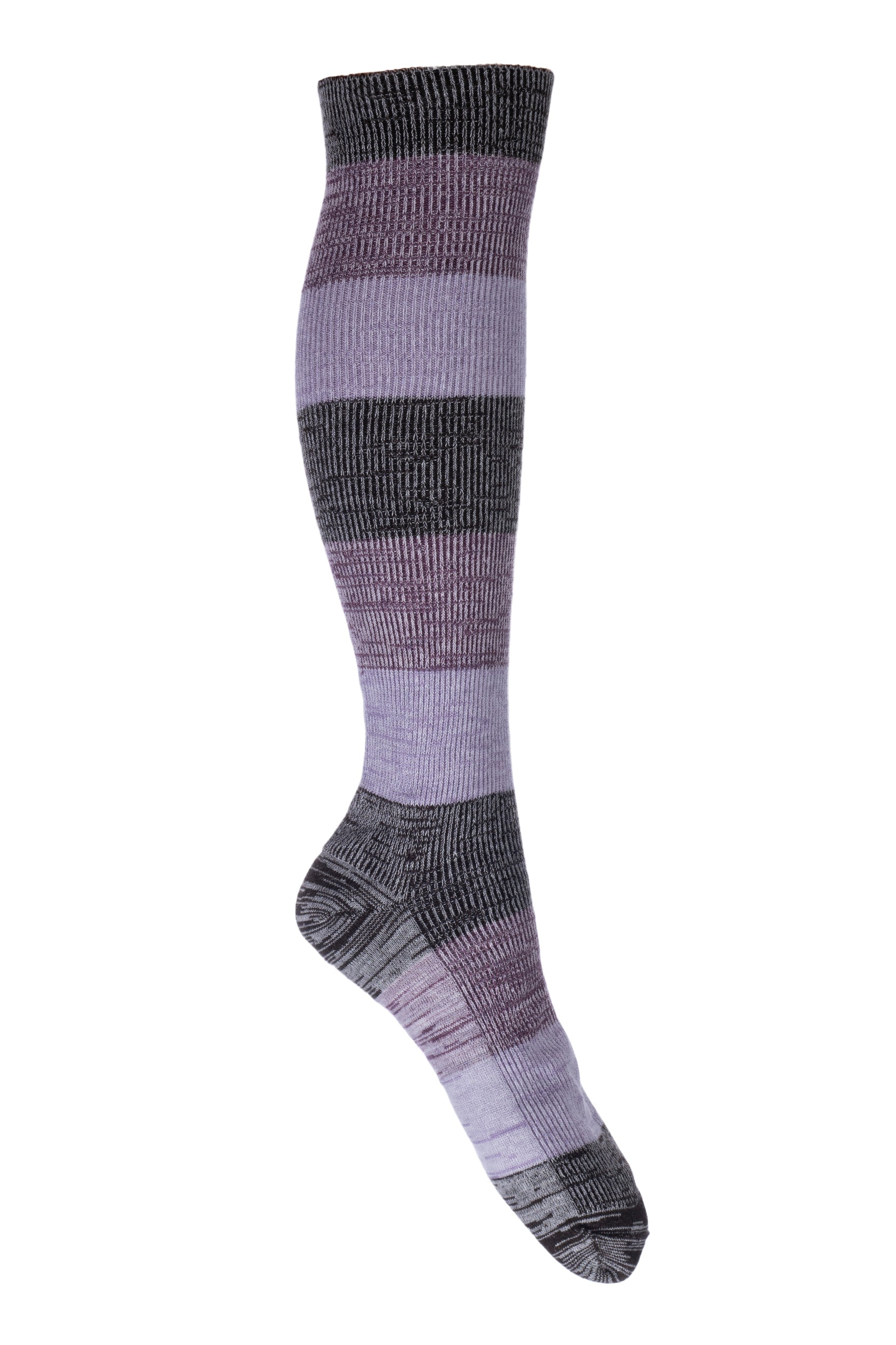 Riding socks Prague 2135 brown/lilac / 35-38