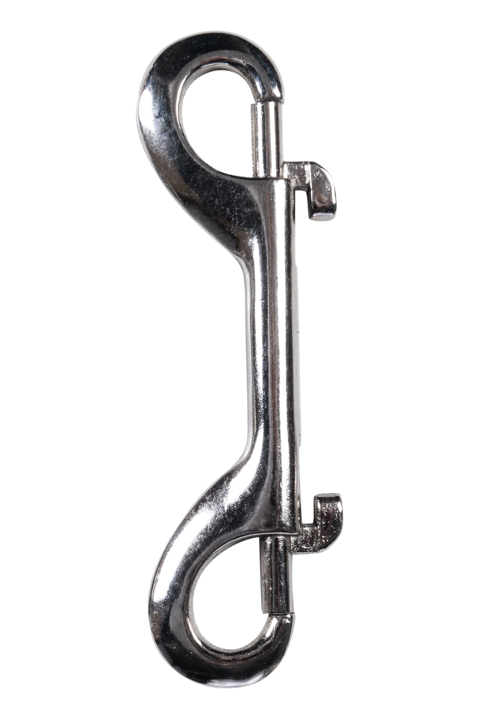 Doubel snap hook 7100 silver / pcs.