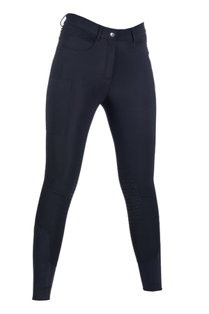 Riding breeches Rosewood silicone knee patch 9100 black / EU34/UK24/US22