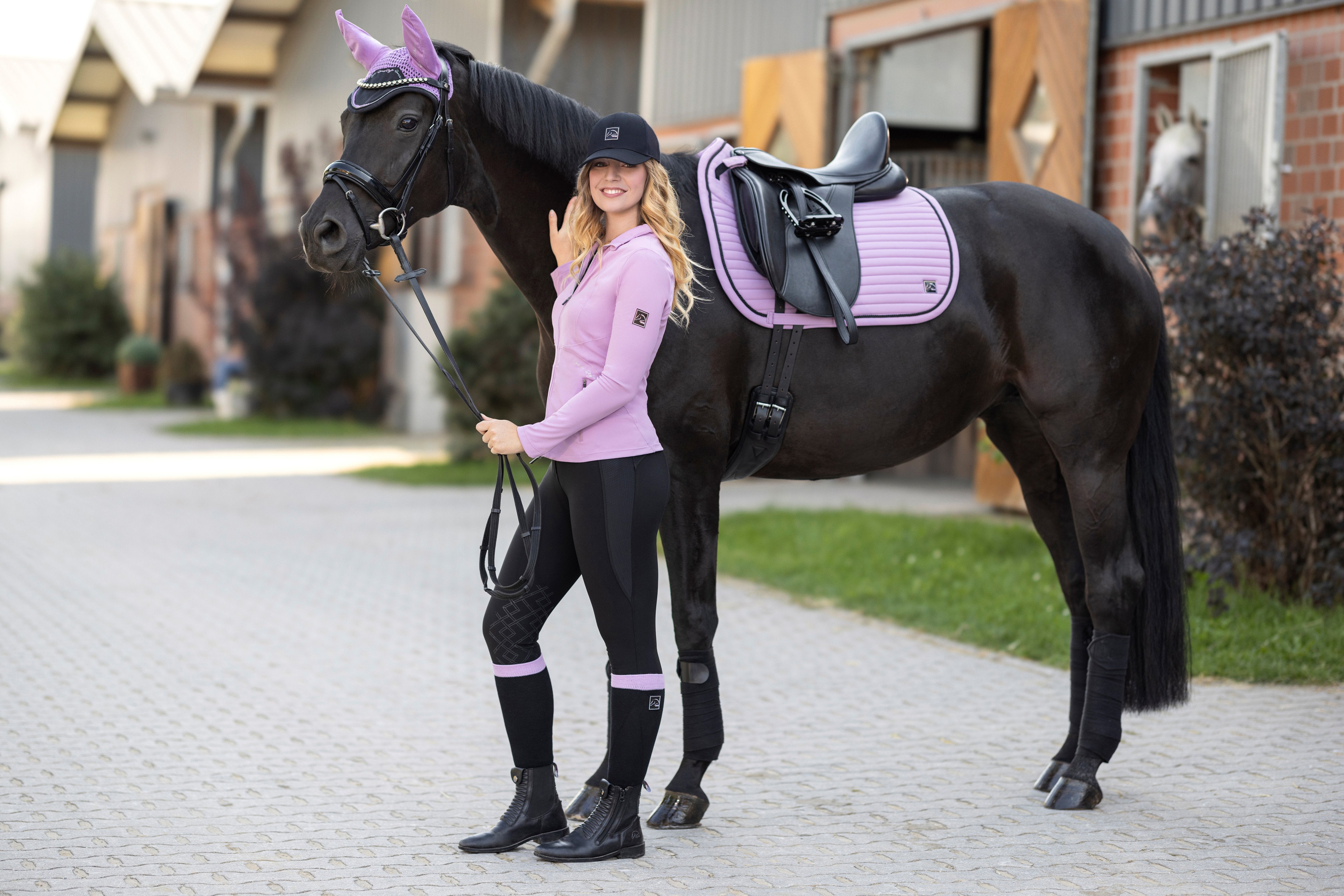 Saddle cloth Harbour Island Sportive 3700 light lilac / General purpose