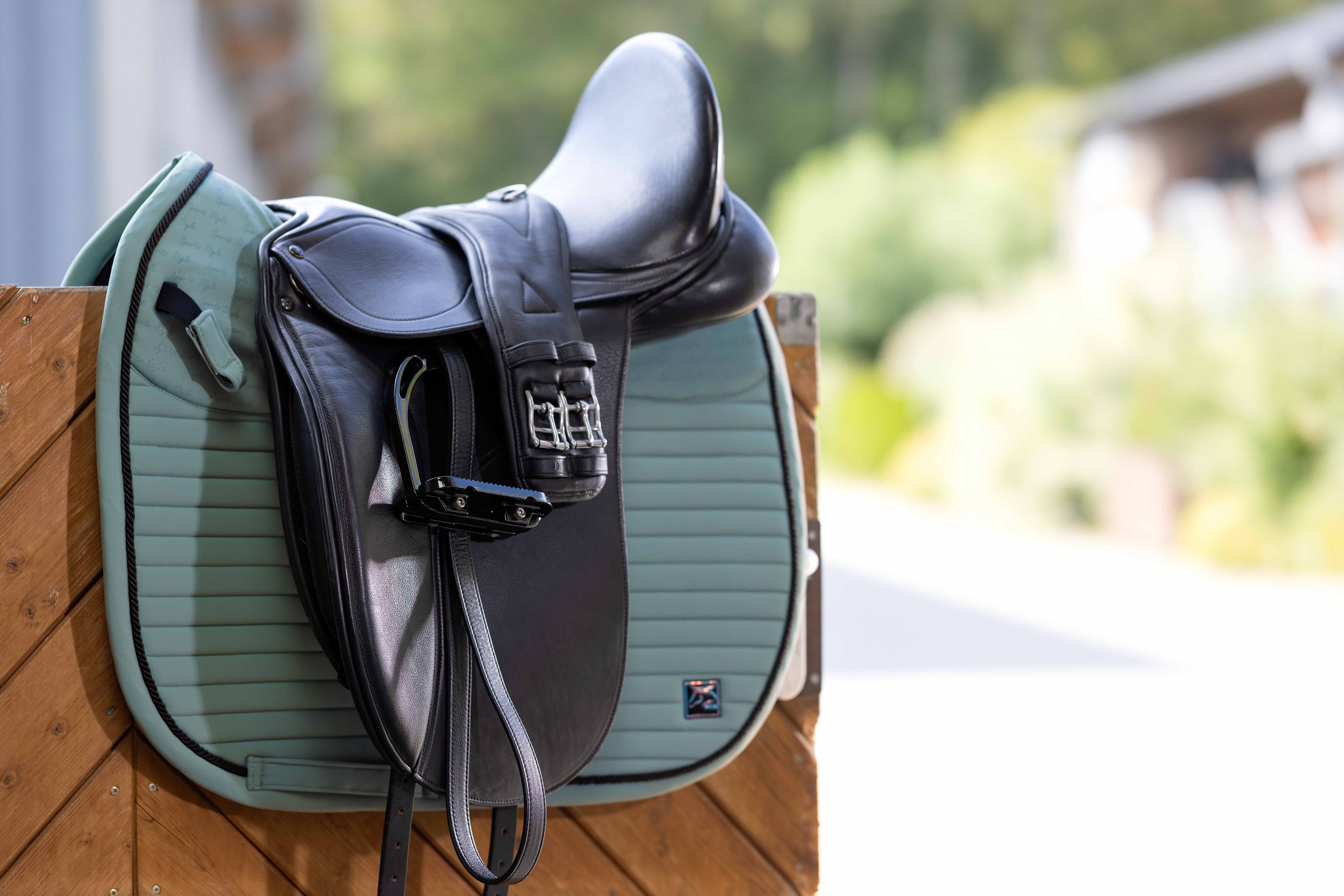 Saddle cloth -Harbour Island Sportive- 5412 sage / Pony dressage