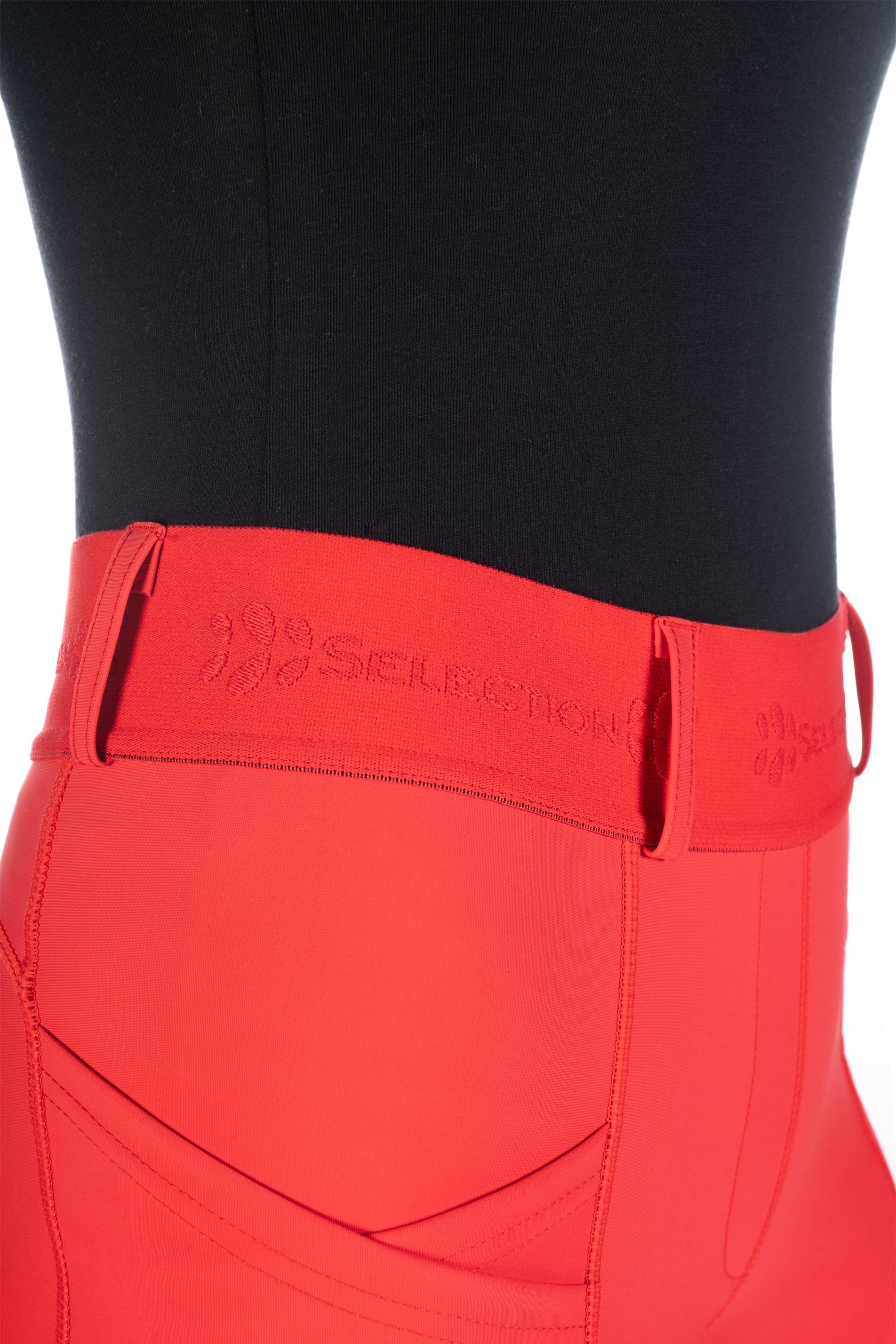 Riding leggings -Aruba- silicone full seat 3000 red / EU44/46/UK34/36/US32/34