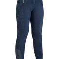 Riding breeches Aruba Denim silicone full seat 6900 deep blue / EU34/UK24/US22
